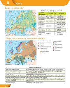 Atlas de geografia continentelor pentru clasele VI-VII