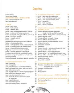 Atlas de geografia continentelor pentru clasele VI-VII