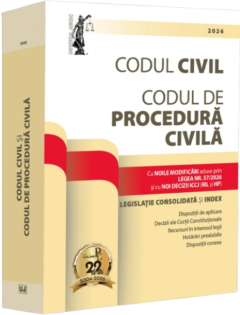Codul civil si Codul de procedura civila, 2026