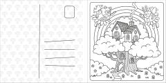 Super Cuties A Cosy Fairyland Colouring Book