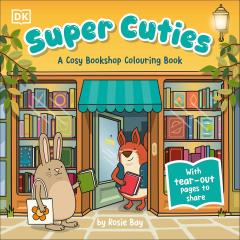 Super Cuties - A Cosy Bookshop Colouring Book