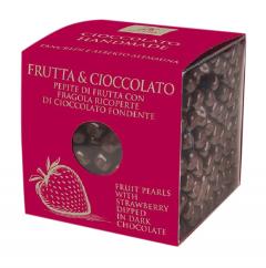 Drajeuri - Capsune invelite in ciocolata neagra