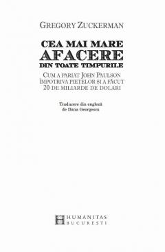 Cea mai mare afacere din toate timpurile