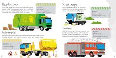 Usborne Book and Jigsaw Trucks