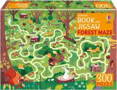 Usborne Book and Jigsaw Forest Maze