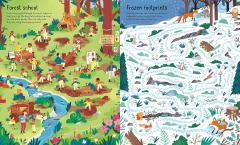 Usborne Book and Jigsaw Forest Maze