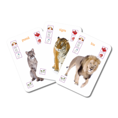 Carti de Joc Educative - Animalele