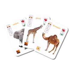 Carti de Joc Educative - Animalele