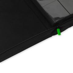 Mapa pentru carduri de colectie - Exo-Tech Zip Binder XXL 16-Pocket - Negru