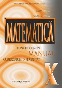Matematica trunchi comun + curriculum diferentiat. Manual pentru clasa a X-a