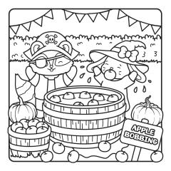 The Not-So-Spooky Halloween Coloring Book