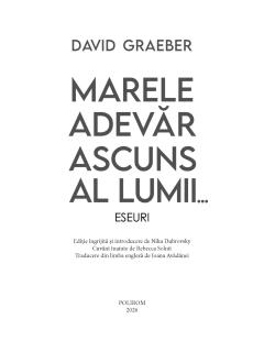 Marele adevar ascuns al lumii...