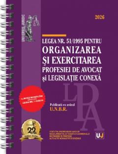 Legea nr. 51/1995 pentru organizarea si exercitarea profesiei de avocat si legislatie conexa