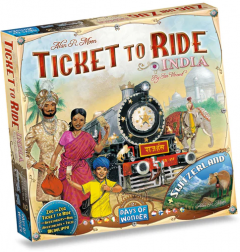 Extensie - Ticket to Ride: India + Switzerland