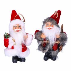 Figurina decorativa - Red Santa with Lamp - doua modele - pret pe bucata