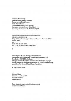 Viata fara frica - Scrieri esentiale, vol. 3