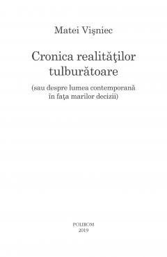 Cronica realitatilor tulburatoare
