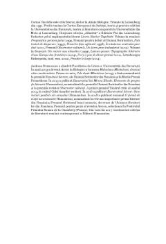 Dictionar de locuri literare bucurestene