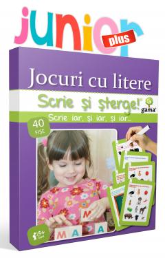 Jocuri cu litere. Junior plus
