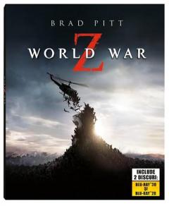 Ziua Z: Apocalipsa / World War Z Blu-Ray 2D+3D steelbook