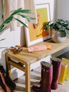 Umbrela - Fish, portocaliu