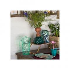 Carafa din acril verde - Rice by Rice (mare)