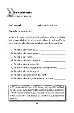 Refresh your english! Exercitii pentru reimprospatarea cunostintelor