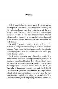 Refresh your english! Exercitii pentru reimprospatarea cunostintelor