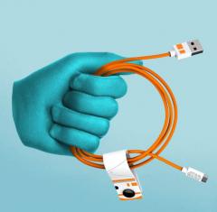 Cablu micro-USB - Star Wars BB-8