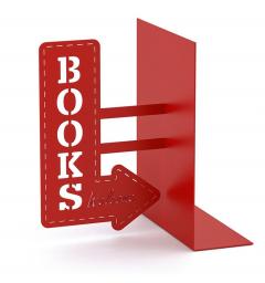 Suport lateral pentru carti - Bookshop
