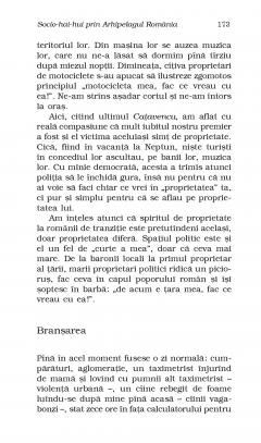 Socio-hai-hui prin Arhipelagul Romania