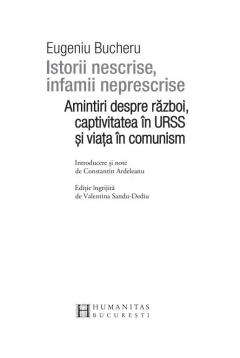 Istorii nescrise, infamii neprescrise