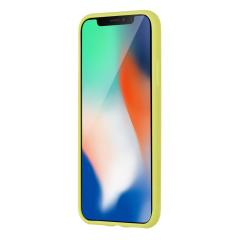 Husa iPhone X - Elastic Hard - Galben