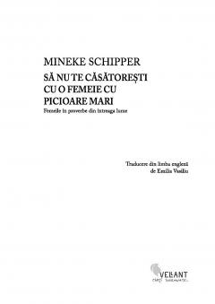 Sa nu te casatoresti cu o femeie cu picioare mari