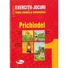 Exercitii - Jocuri limba romana si matematica Cls. I - Prichindel