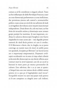 Despre libertate