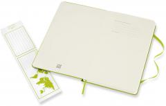Carnet - Moleskine Classic - Large, Hard Cover, Ruled - Lemon Green