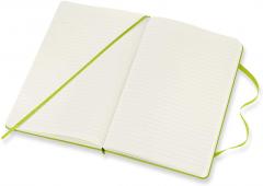 Carnet - Moleskine Classic - Large, Hard Cover, Ruled - Lemon Green