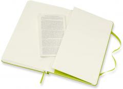 Carnet - Moleskine Classic - Large, Hard Cover, Ruled - Lemon Green