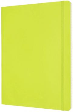 Carnet Moleskine - Lemon Green Extra Large Ruled Notebook Soft