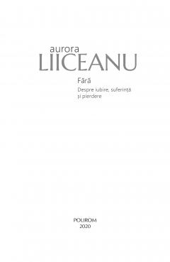 Fara. Despre iubire, suferinta si pierdere