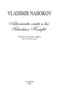 Adevarata viata a lui Sebastian Knight