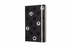 Carnet - Moleskine Limited Edition - Hard Cover, Large, Ruled - Barbie Dots