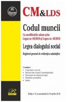 Codul muncii. Legea dialogului social