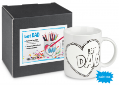 Cana de colorat - Self made - Best Dad