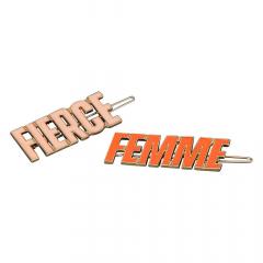 Agrafe par - Femme and Fierce Hair Slides