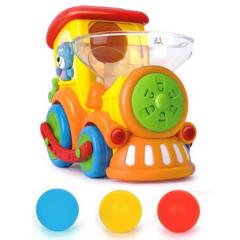 Jucarie - Locomotiva cu bile, sunete si lumini