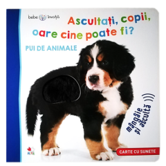 Ascultati, copii, oare cine poate fi? Pui de animale