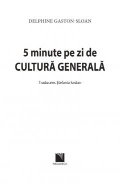 5 minute pe zi de cultura generala