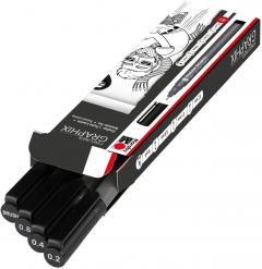 Set 4 pixuri - Fineliner Black Graphix